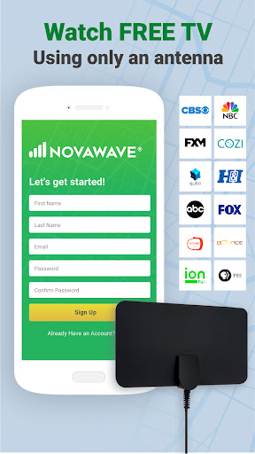 Screenshot of NovaWave Digital TV Antenna