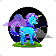 UNICORN Pixel Art Coloring Games 🦄Color by Number  Icon
