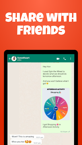 Screenshot of Spin the Wheel: Decision Maker