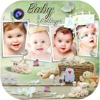 Baby Collage Maker - Baby Card, Frame & Collage