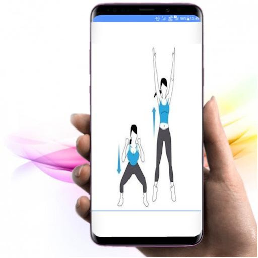Android application movement of exalting the body screenshort