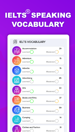 Screenshot of IELTS® Speaking Pro