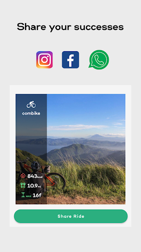 Screenshot of Bike Computer - Combike