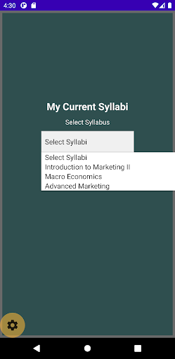 Skill Syllabus Screen 2