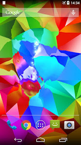Screenshot 1 Crystal fondo animado android