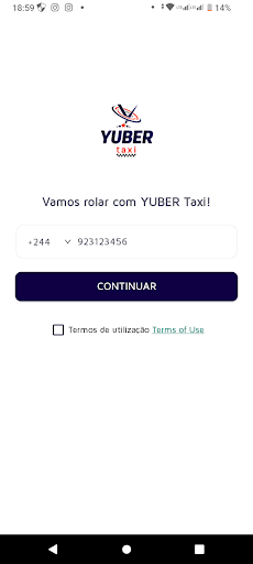 YUBER Taxi Screen 2