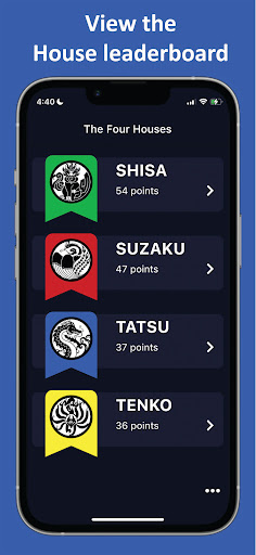 The Four Houses Screen 2