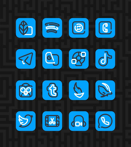 Linios Blue - Icon Pack