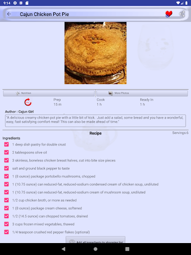 Chicken Pie Recipes