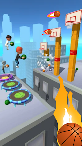 Imágen 3 Slam Dunk Hoop Basketball Race android