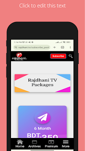 Rajdhani Tv - Live Tv