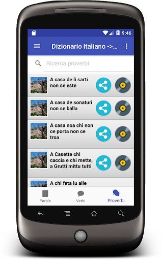 Dizionario Italiano Reatino Screen 3