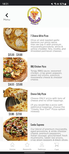Merlins Pizza Screen 3