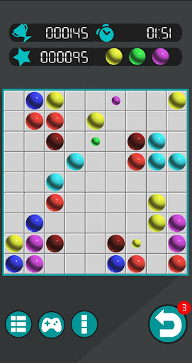 Line 98: Color lines, Connecting 5 Game  screenshots 5