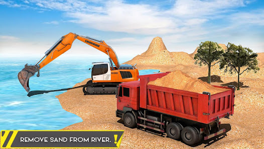 Grand Sand Excavator Simulator  screenshots 4