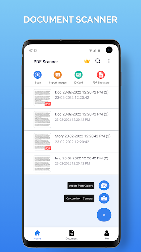 Android application PDF Scanner: Image to PDF screenshort