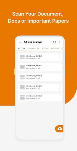 AZ Doc Scanner Multi Language Screen 3