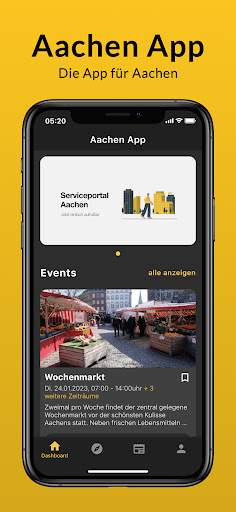 Android application Aachen App screenshort