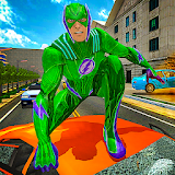 Flash Super Light Hero Modern Crime City Battle icon