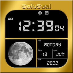 চিহ্নৰ প্ৰতিচ্ছবি Moon Phase Alarm Clock
