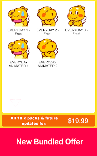 QooBee Agapi WAStickerApp Screenshot 4 - AppWisp.com
