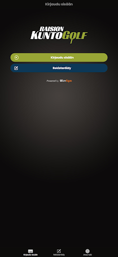 Android application Raision Kuntogolf screenshort