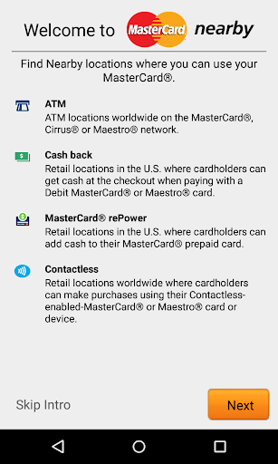 MasterCard Nearby 1
