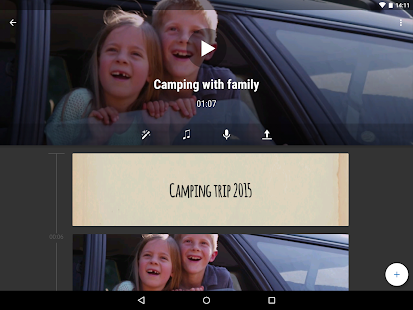 WeVideo Видеоредактор Screenshot