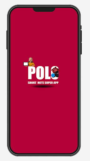 Android application SHORT NOTE POLO screenshort