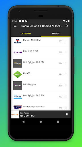 Radio Iceland FM - Radio App Screen 2