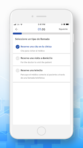 Tecno Salud Paciente Screen 3