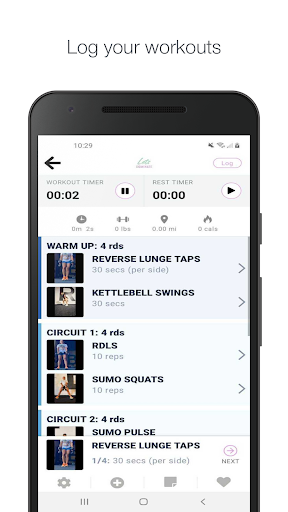 Lets Dominate fitness Screen 3