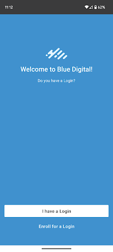 Android application Blue Digital screenshort
