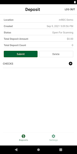 O2 Business Deposit Screen 2