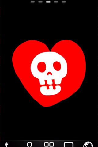 SkullHeart LiveWallpaper