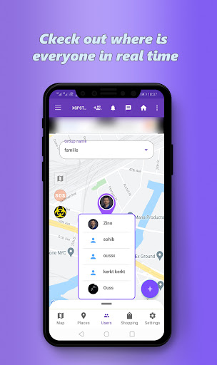 uTrackMe Gps Tracker App Screen 2