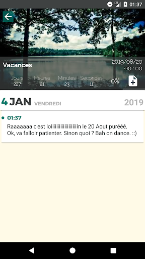 Events Book Screen 2