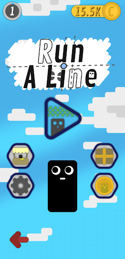 Android application RunALine screenshort
