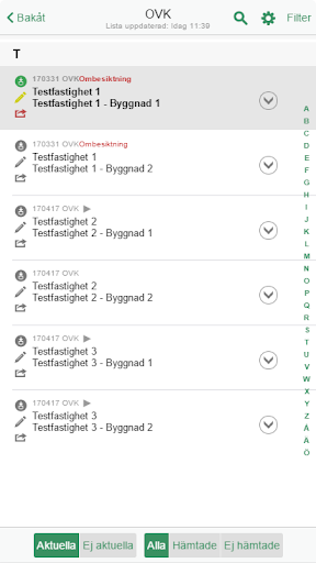 Android application GreenView screenshort