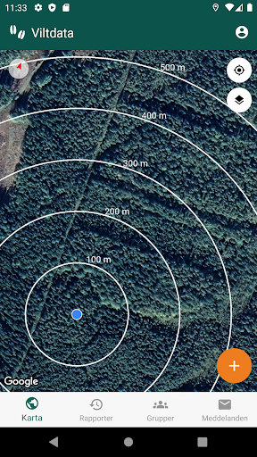 Android application Viltdata screenshort