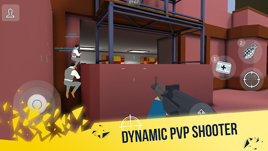 Mental Gun 3D: Pixel FPS Shooter Screenshot