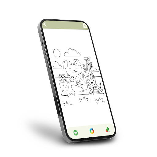 Fruits Coloring Book Game Screen 3
