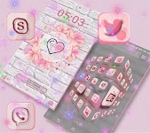 screenshot of Heart Love Launcher Theme