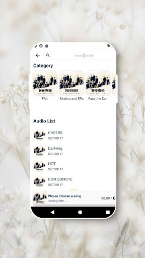 Android application Seventeen Song Lyrics Offline screenshort
