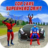 Cop Cars Superhero Drift & Stunt Simulator icon