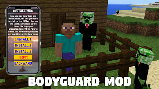 Bodyguard Mod for Minecraft PE