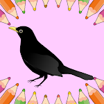 Cover Image of ดาวน์โหลด Raven Coloring Pages  APK