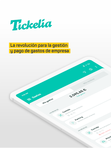Tickelia 2.0 - Notas de gastos