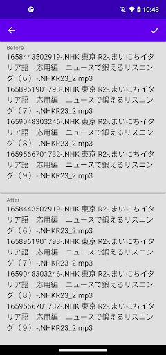 TextBaseRenamer Screen 3