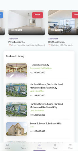 Android application Metropolitan CRM screenshort
